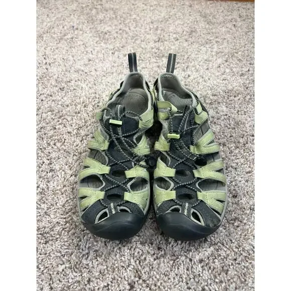 Keen Whisper Sport Sandals Hiking Outdoor Women's 9.5 Waterproof Green Washable - Picture 8 of 8